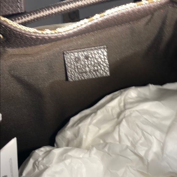 Gucci Original GG Canvas Beige/Brown Backpack - Picture 6 of 7